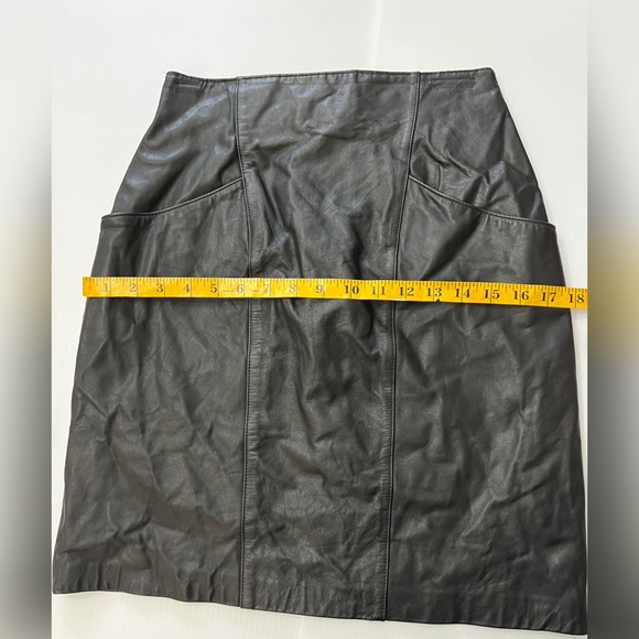 Avanti Leather Skirt Pockets - 8 - Picture 12 of 12